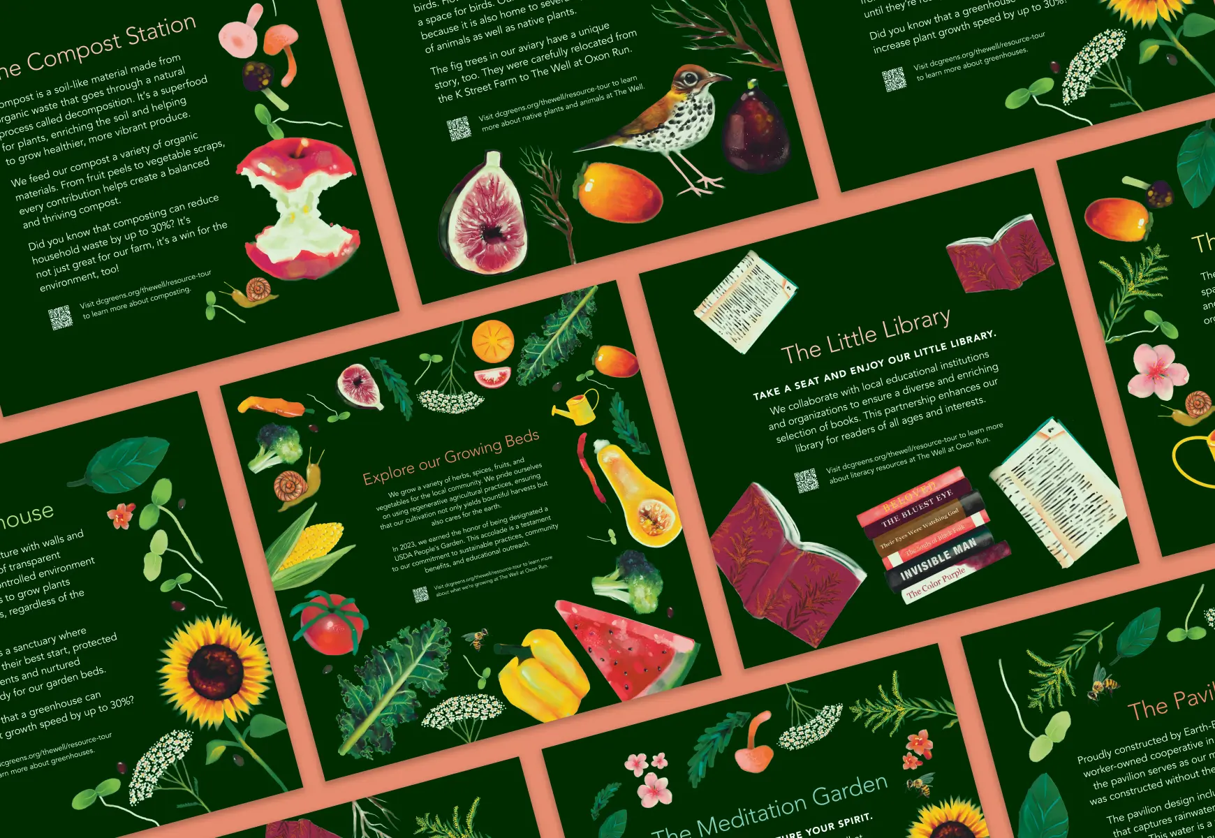 The Well at Oxon Run signage